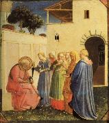 Fra Angelico The Naming of the Baptist France oil painting artist
